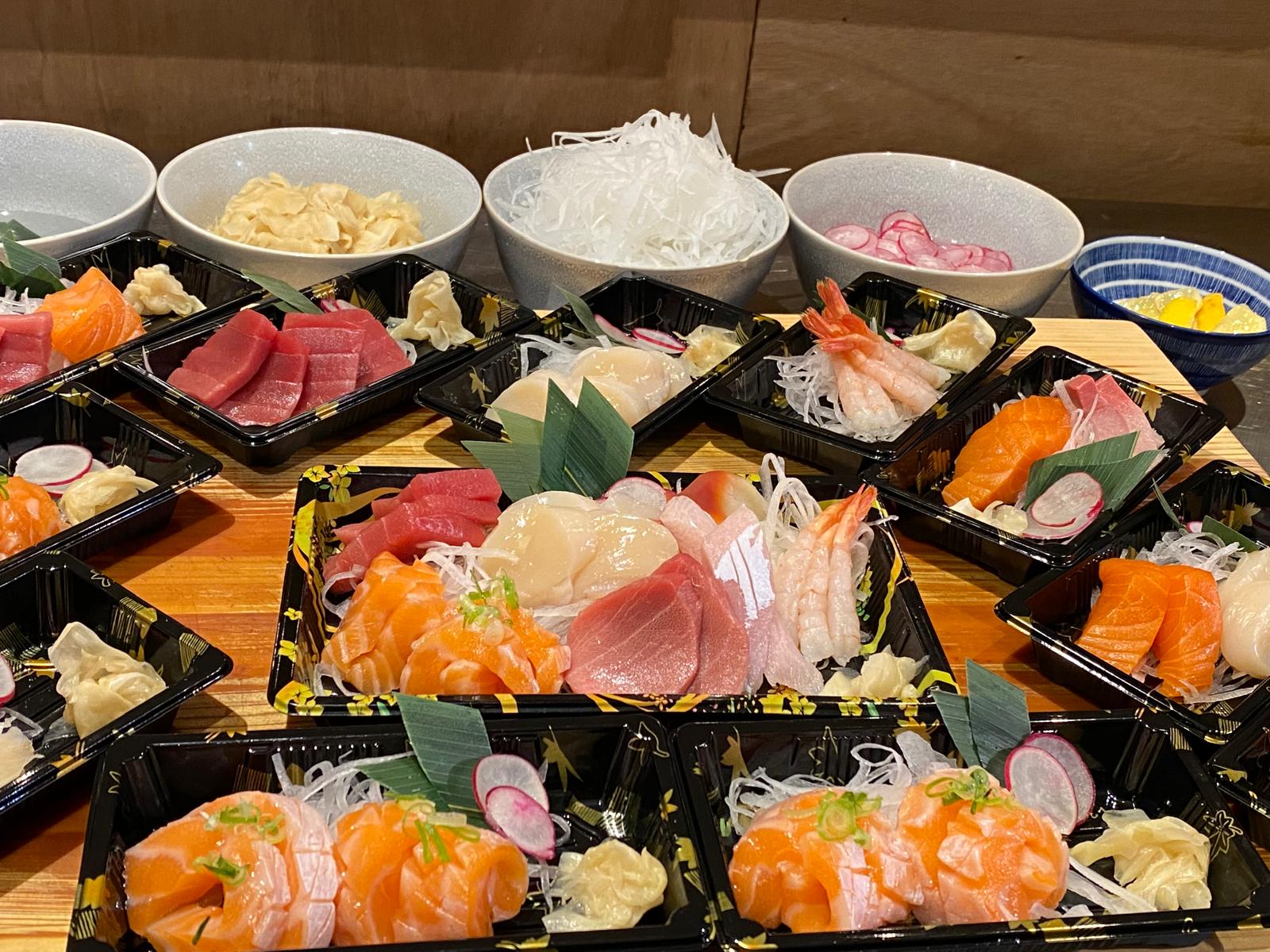 Sashimi selection